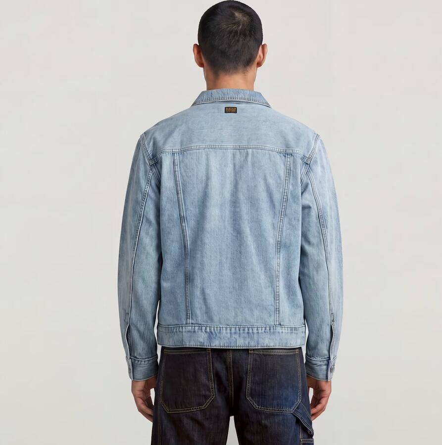 G-Star Raw Jeansjack met knoopsluiting en borstzakken Model 'Dakota' - Foto 4