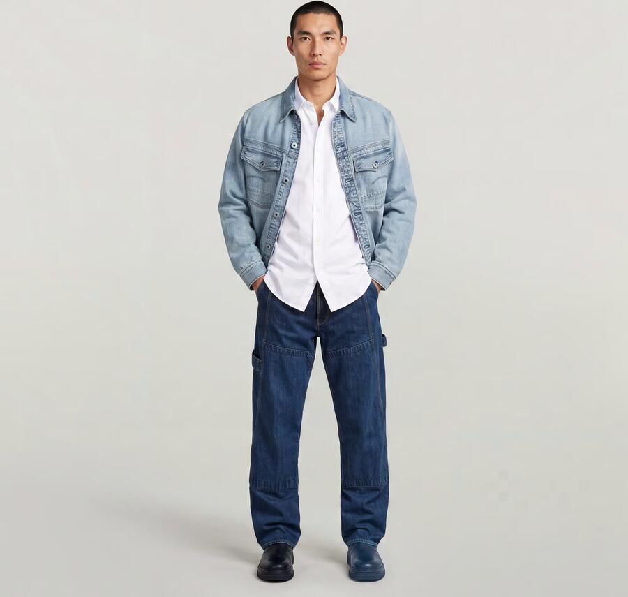 G-Star Raw Jeansjack met knoopsluiting en borstzakken Model 'Dakota' - Foto 6
