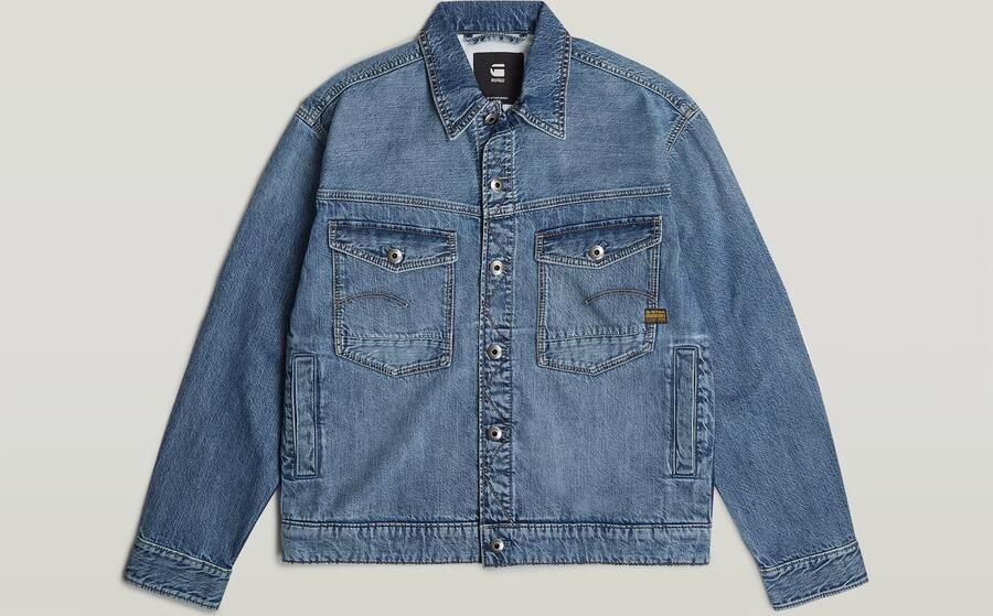 G-Star RAW Dakota Jack Midden blauw Heren - Foto 6