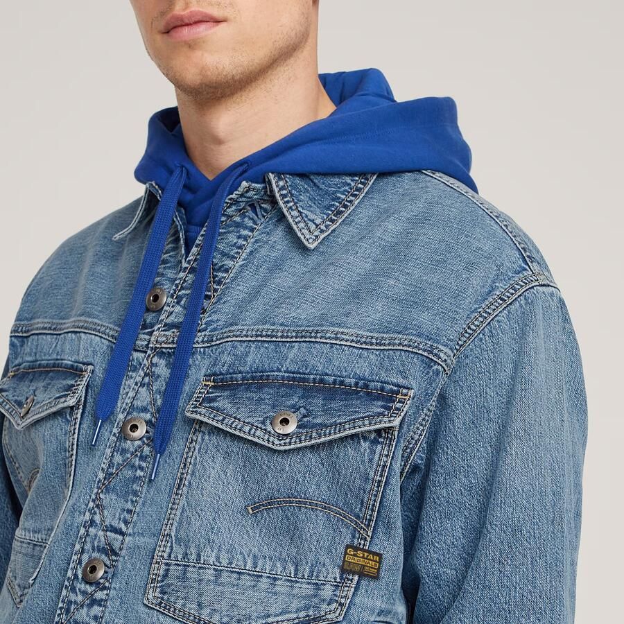 G-Star RAW Dakota Jack Midden blauw Heren - Foto 3