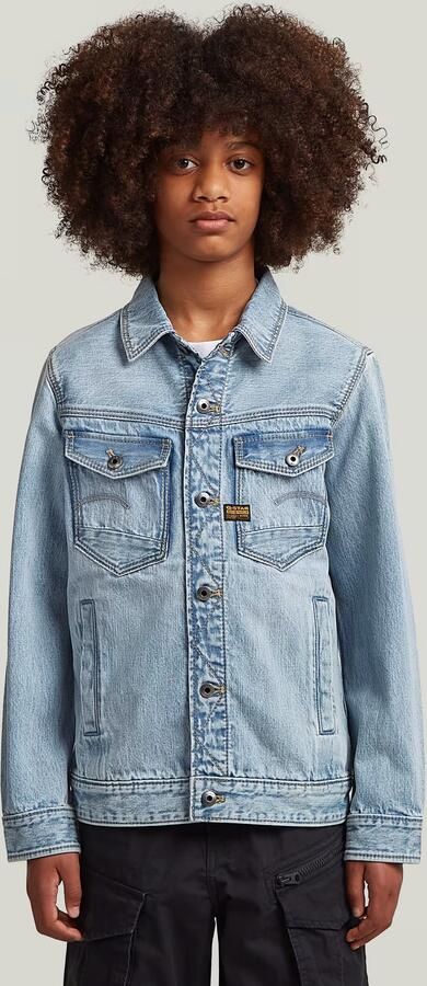 G-Star RAW Dakota Jack Uniseks Lichtblauw jongens - Foto 5