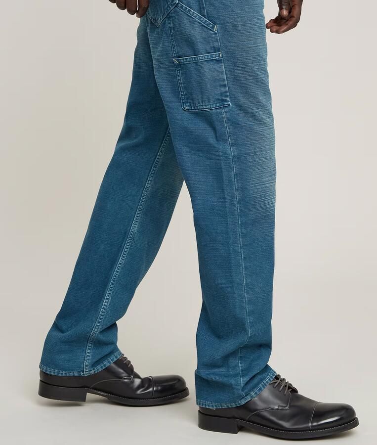 G-Star RAW Dakota Logger Regular Straight Jeans Midden blauw Heren - Foto 5