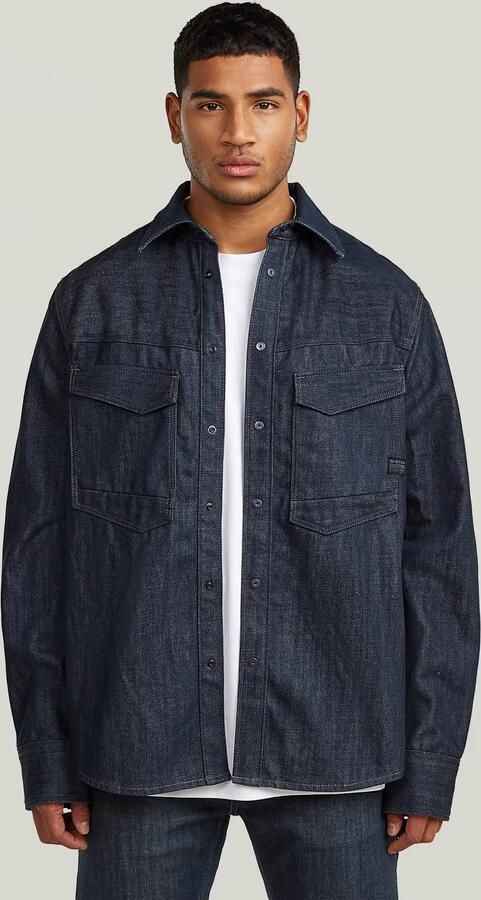 G-Star Raw Regular fit Jeanshemd met borstzakken Model 'Dakota' - Foto 4