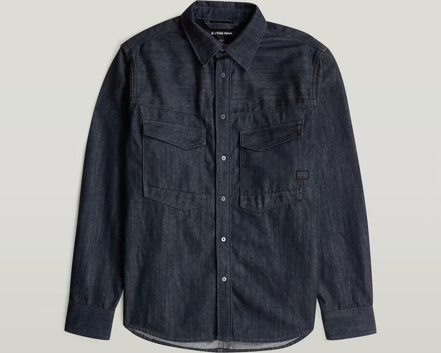 G-Star Raw Regular fit Jeanshemd met borstzakken Model 'Dakota' - Foto 5
