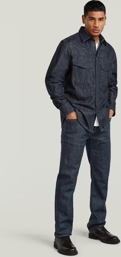 G-Star Raw Regular fit Jeanshemd met borstzakken Model 'Dakota' - Foto 8