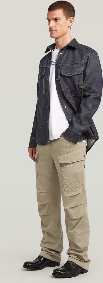 G-Star RAW Dakota Regular Shirt Donkerblauw Heren - Foto 6