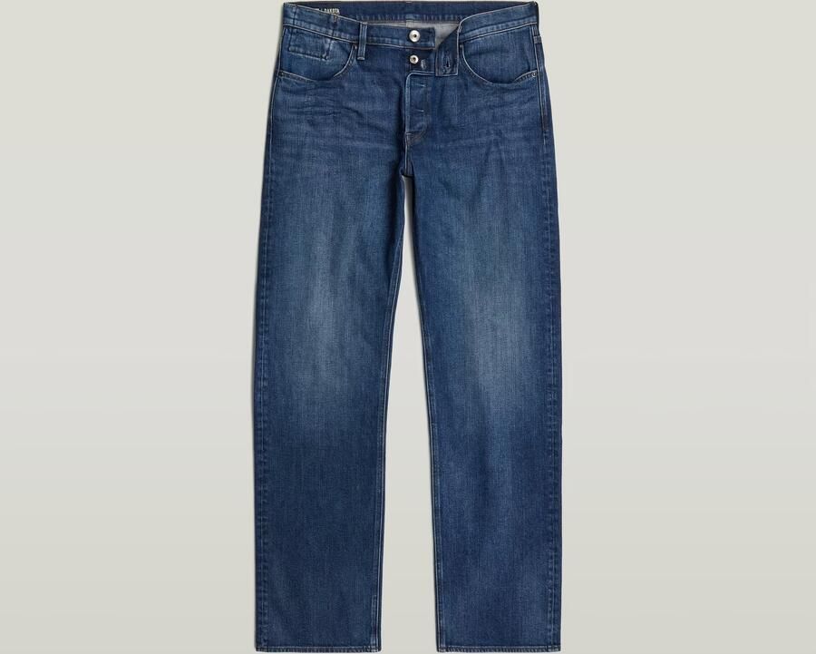 G-Star RAW Dakota Regular Straight Jeans Donkerblauw Heren - Foto 5