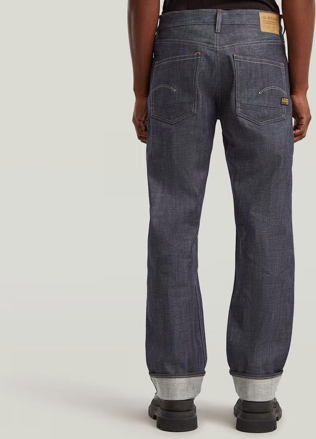 G-Star RAW Dakota Regular Straight Jeans Donkerblauw Heren - Foto 5