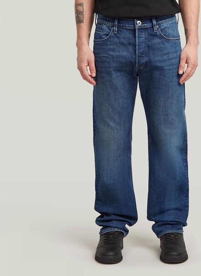 G-Star RAW Dakota Regular Straight Jeans Donkerblauw Heren - Foto 6