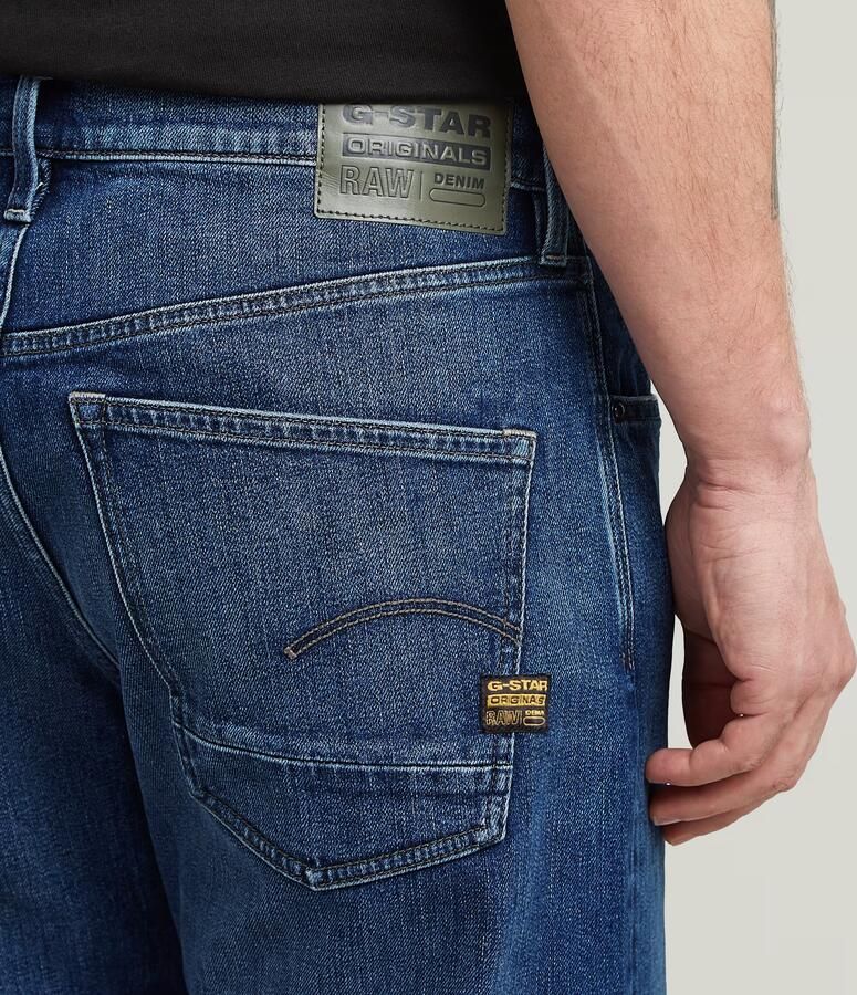 G-Star RAW Dakota Regular Straight Jeans Donkerblauw Heren