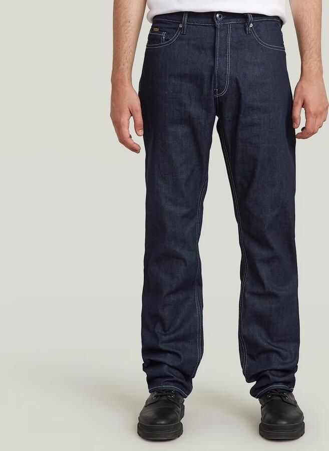 G-Star RAW Dakota Regular Straight Jeans Donkerblauw Heren - Foto 6