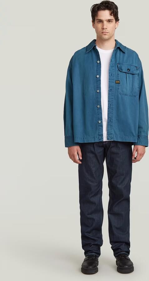 G-Star RAW Dakota Regular Straight Jeans Donkerblauw Heren - Foto 5