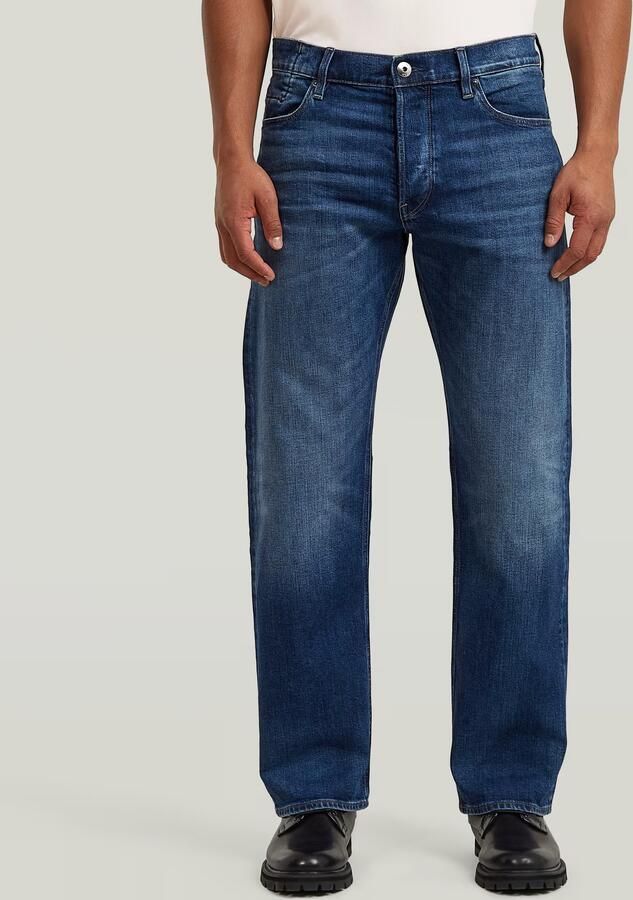 G-Star RAW Dakota Regular Straight Jeans Donkerblauw Heren - Foto 11