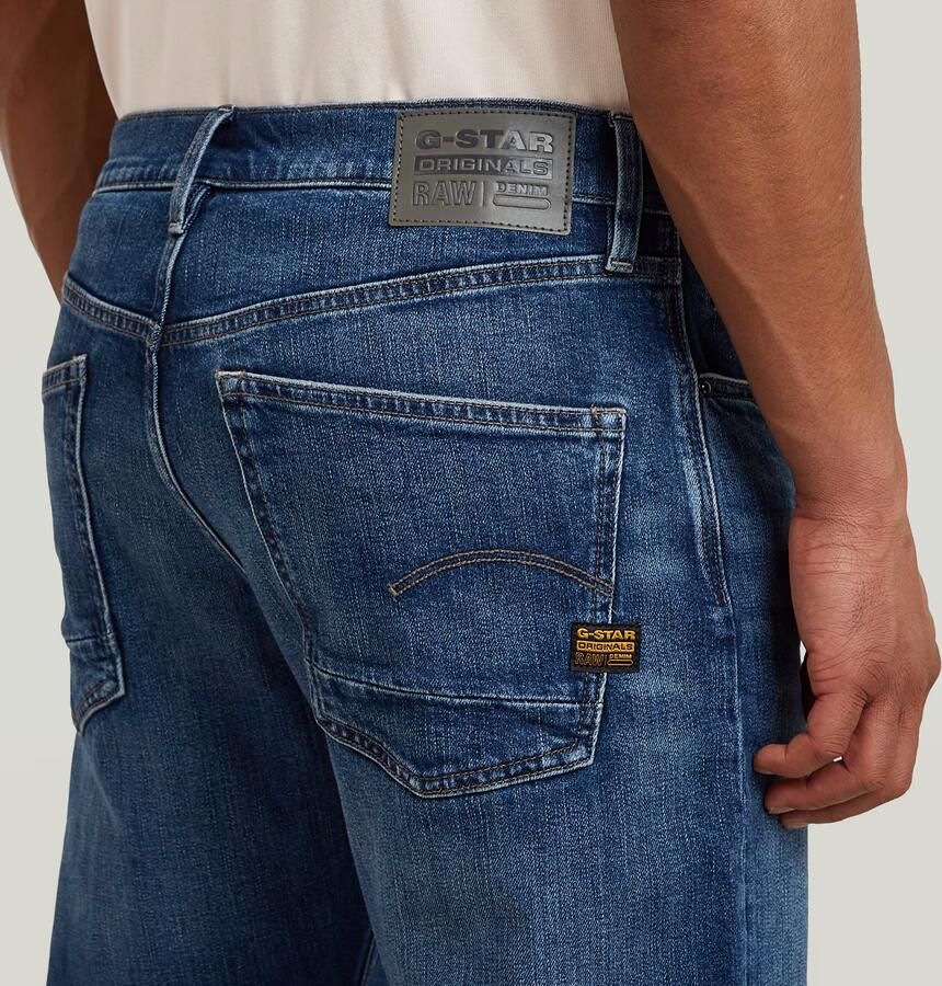 G-Star RAW Dakota Regular Straight Jeans Donkerblauw Heren - Foto 9