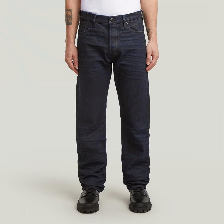 G-Star RAW Dakota Regular Straight Jeans Donkerblauw Heren