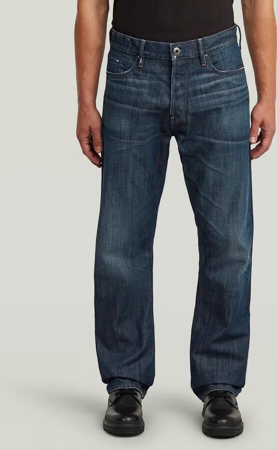 G-Star RAW Dakota Regular Straight Jeans Donkerblauw Heren