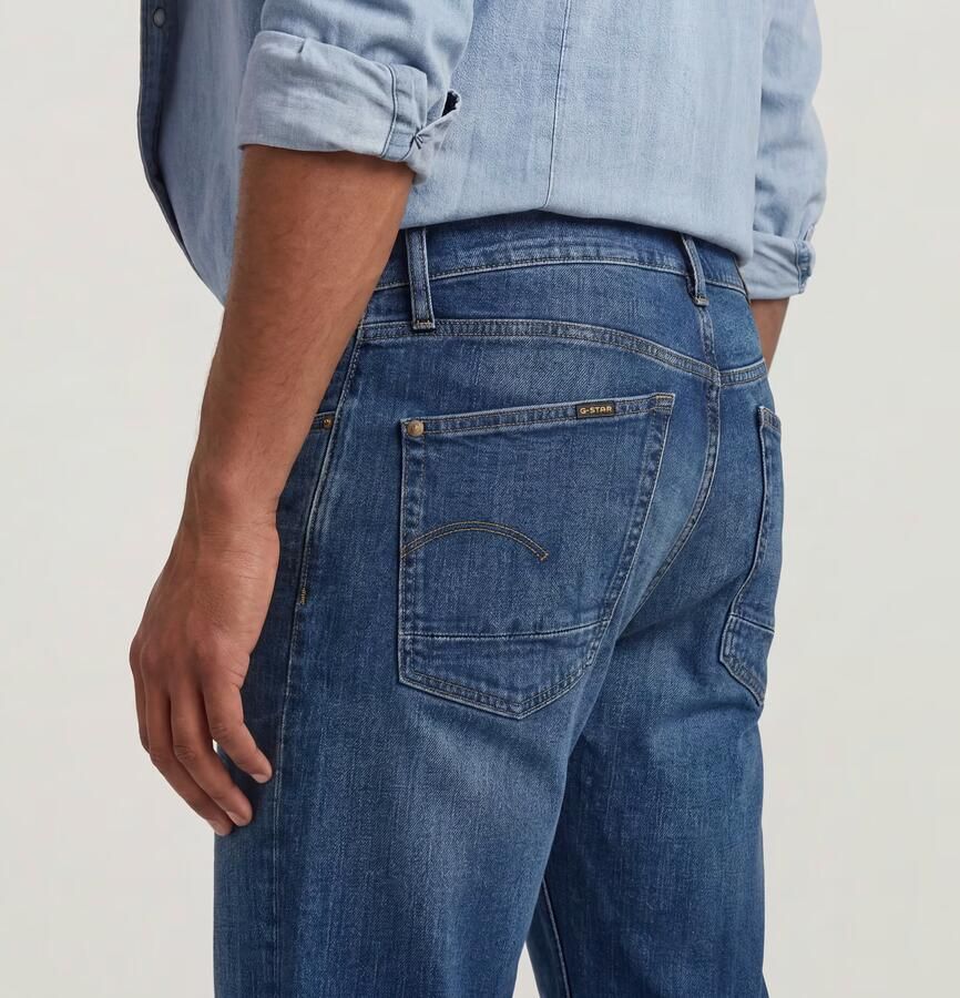 G-Star RAW Dakota Regular Straight Jeans Donkerblauw Heren - Foto 11