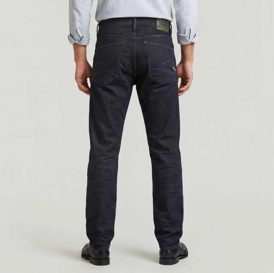 G-Star RAW Dakota Regular Straight Jeans Donkerblauw Heren - Foto 3
