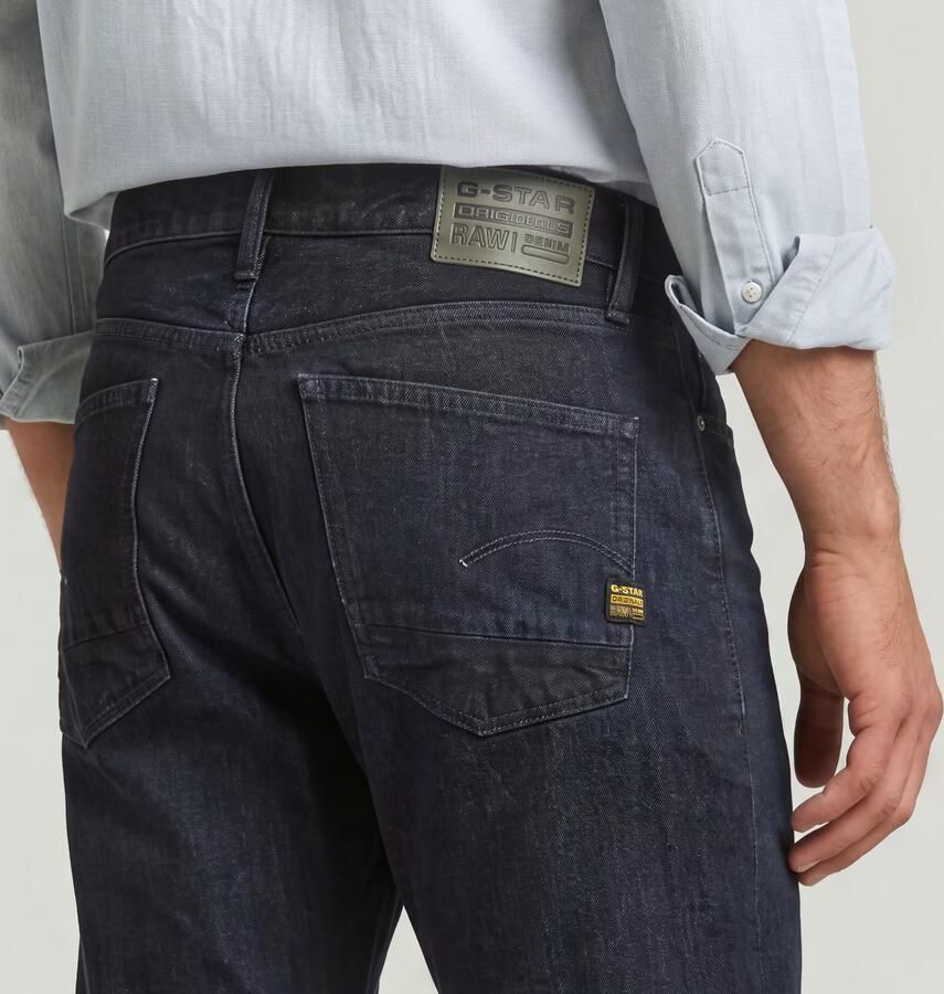 G-Star RAW Dakota Regular Straight Jeans Donkerblauw Heren - Foto 4