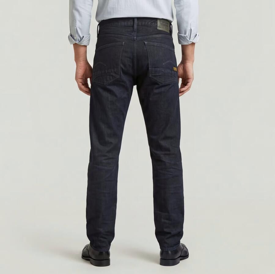 G-Star RAW Dakota Regular Straight Jeans Donkerblauw Heren - Foto 3