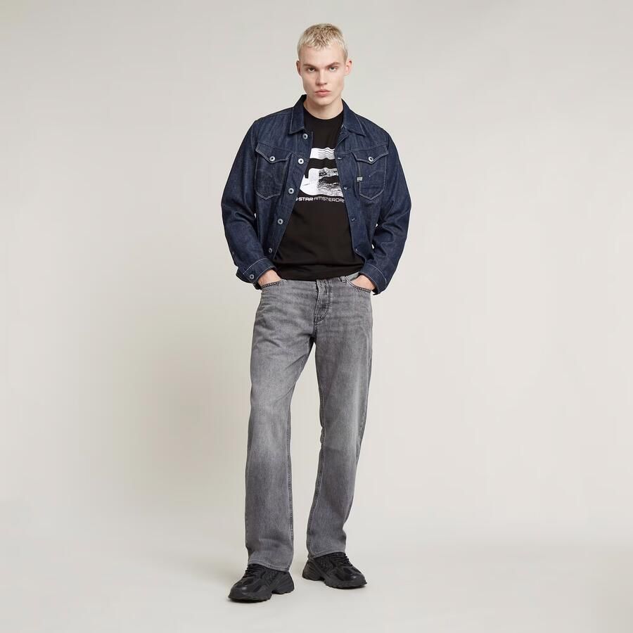 G-Star RAW Dakota Regular Straight Jeans Grijs Heren - Foto 2