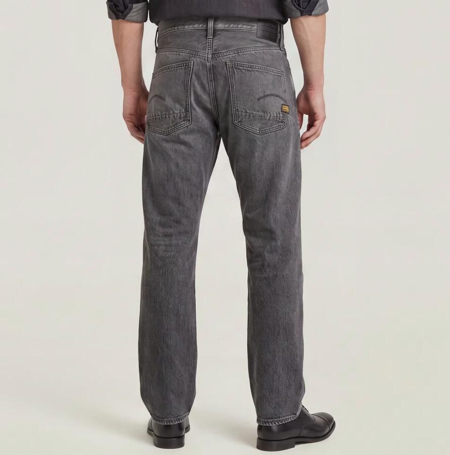 G-Star Raw Straight Jeans D23691-D933 DAKOTA REGULAR STRAIGHT-H087 FADED EOLITH GREY - Foto 9