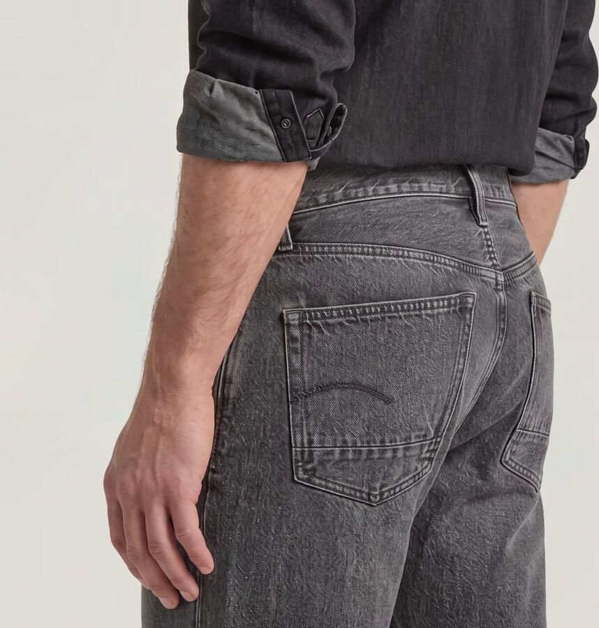 G-Star Raw Straight Jeans D23691-D933 DAKOTA REGULAR STRAIGHT-H087 FADED EOLITH GREY - Foto 12