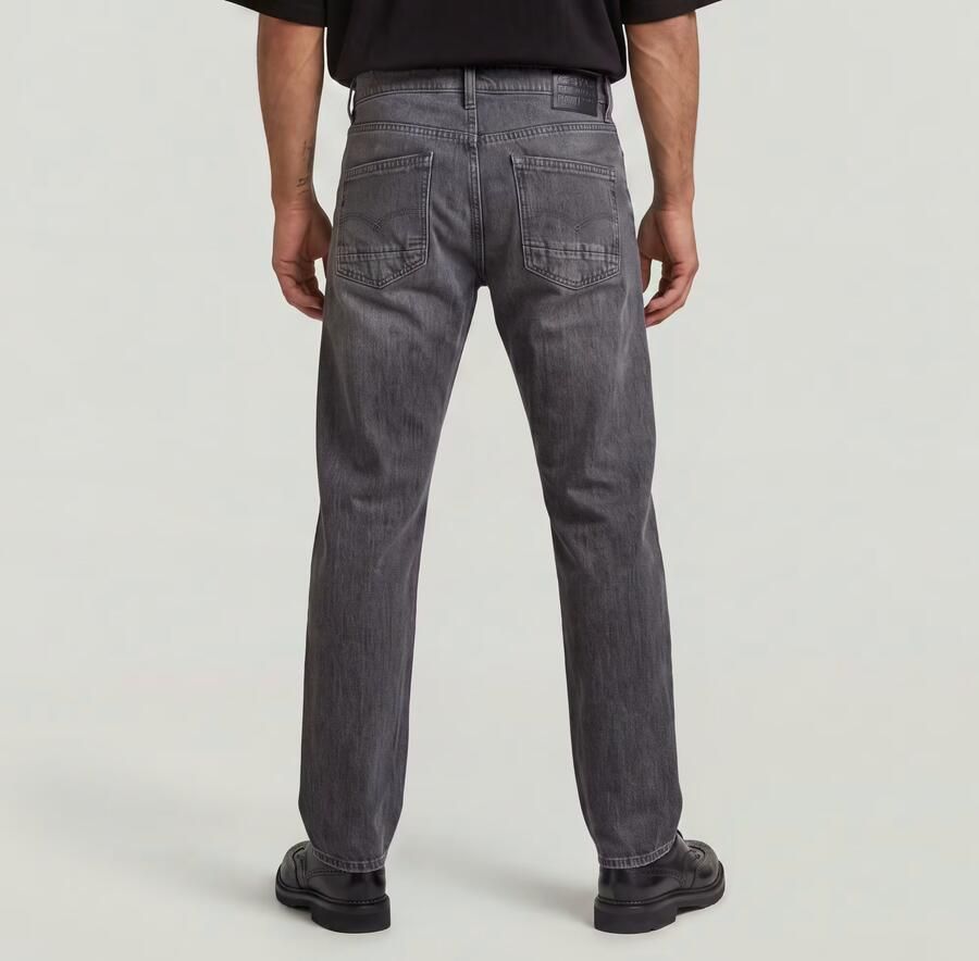 G-Star RAW Dakota Regular Straight Jeans Grijs Heren - Foto 4