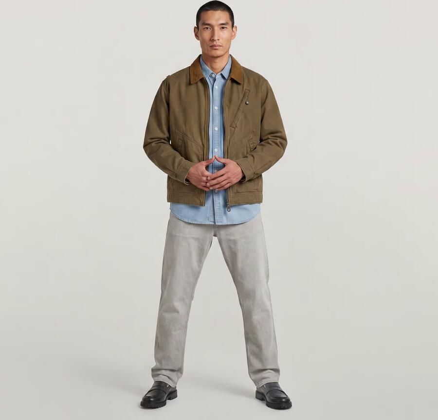 G-STAR Dakota straight leg jeans beached faded dolomite grey - Foto 9