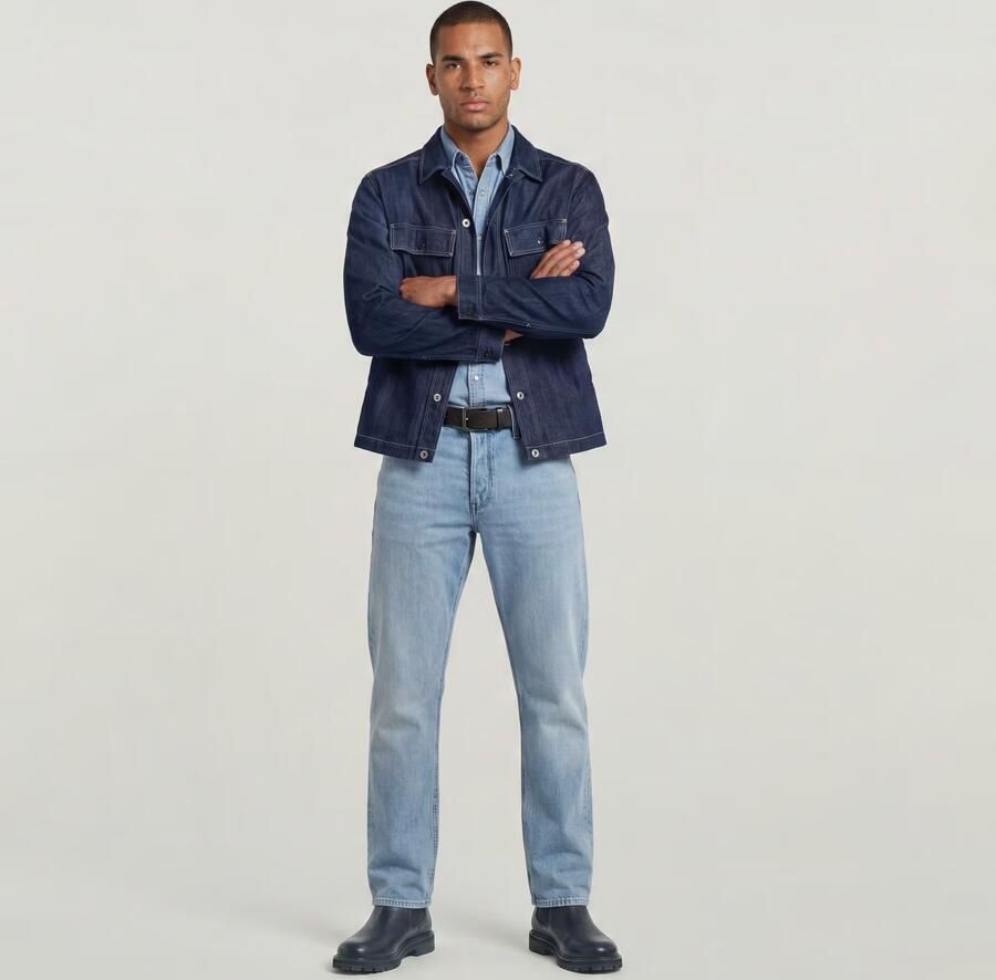 G-Star RAW Dakota Regular Straight Jeans Lichtblauw Heren - Foto 16