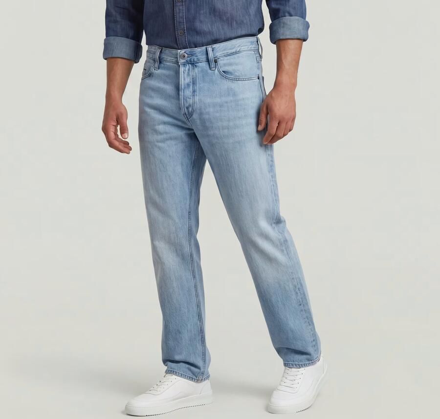 G-Star RAW Dakota Regular Straight Jeans Lichtblauw Heren - Foto 19