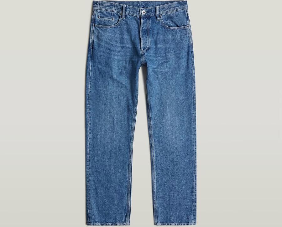 G-Star RAW Dakota Regular Straight Jeans Midden blauw Heren - Foto 7