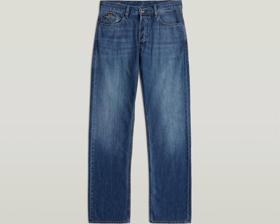 G-Star RAW Dakota Regular Straight Jeans Midden blauw Heren - Foto 3