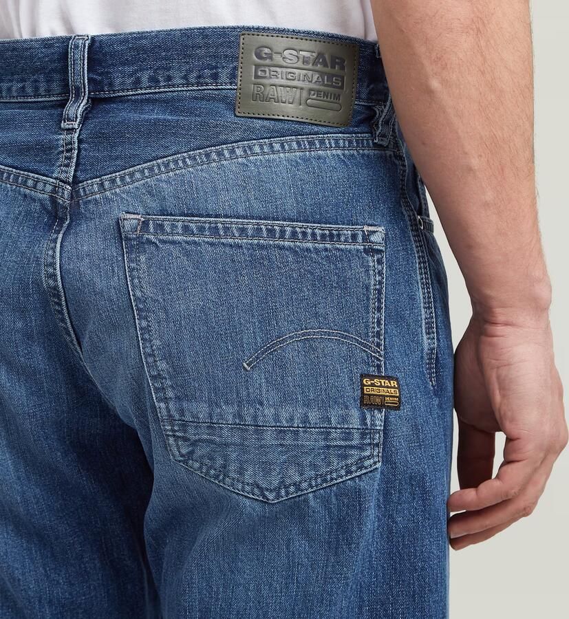 G-Star RAW Dakota Regular Straight Jeans Midden blauw Heren - Foto 2