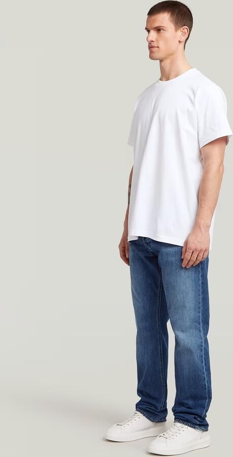 G-Star RAW Dakota Regular Straight Jeans Midden blauw Heren - Foto 5