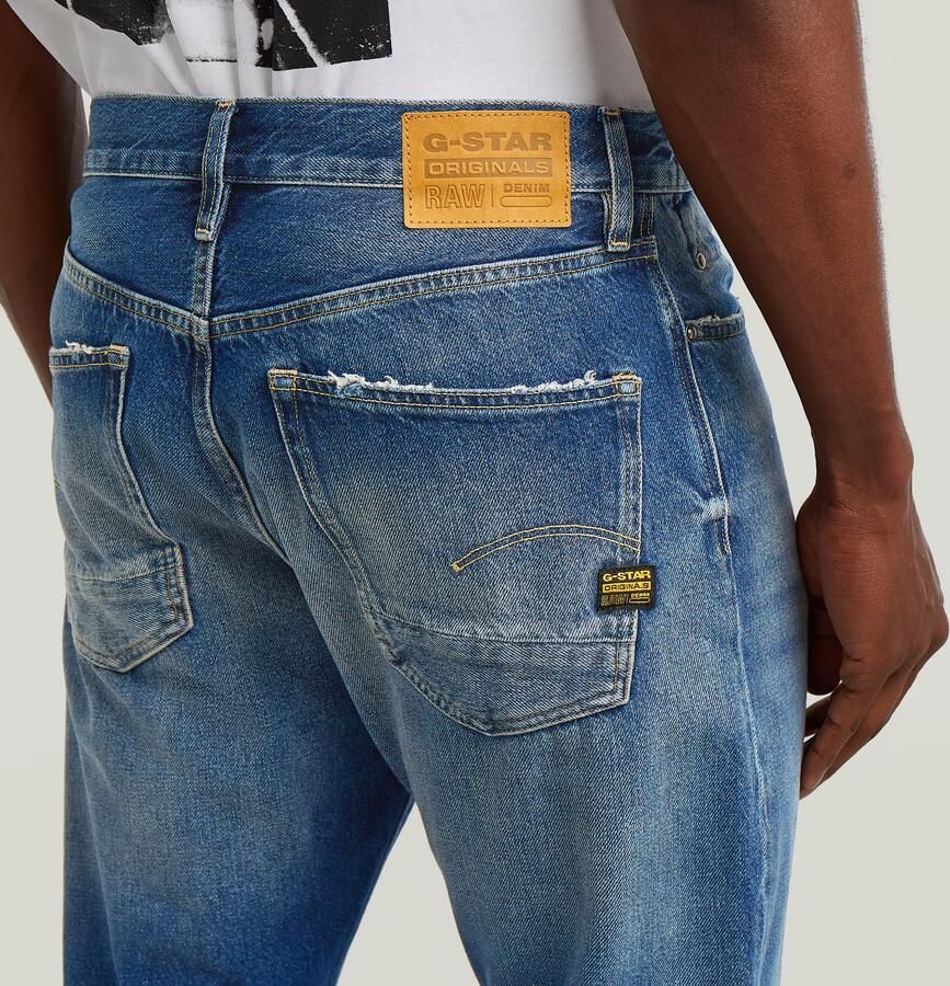 G-Star RAW Dakota Regular Straight Jeans Midden blauw Heren - Foto 2