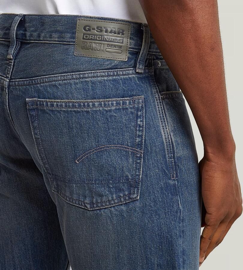 G-Star RAW Dakota Regular Straight Jeans Midden blauw Heren - Foto 3