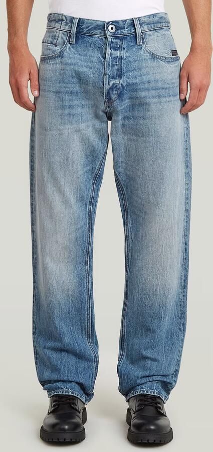 G-Star RAW Dakota Regular Straight Jeans Midden blauw Heren - Foto 4