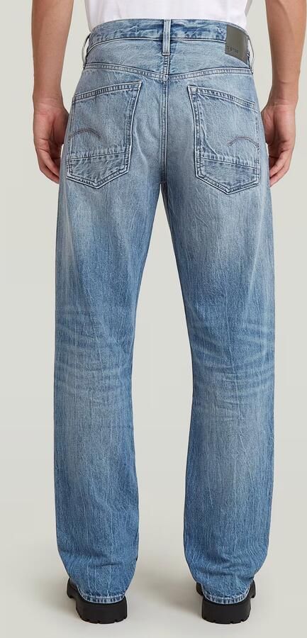 G-Star RAW Dakota Regular Straight Jeans Midden blauw Heren - Foto 8