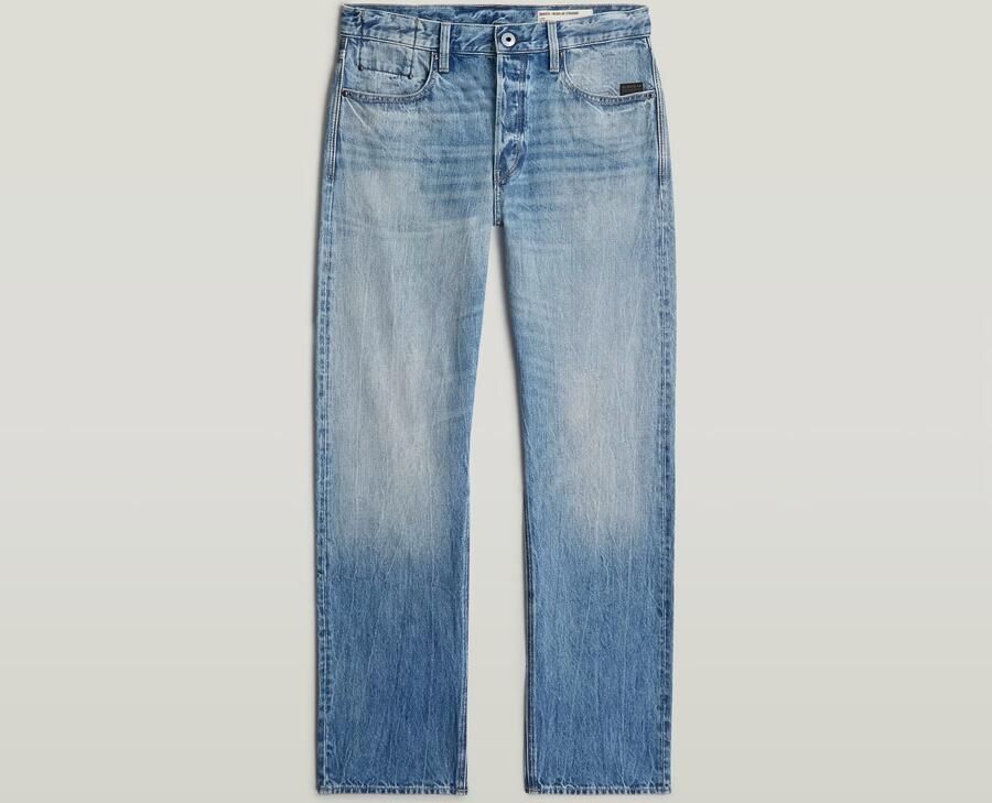 G-Star RAW Dakota Regular Straight Jeans Midden blauw Heren - Foto 6
