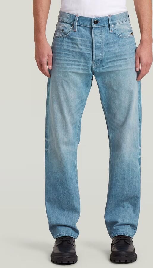 G-Star RAW Dakota Regular Straight Jeans Midden blauw Heren - Foto 5