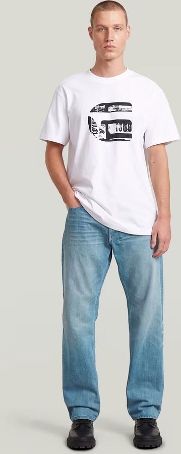 G-Star RAW Dakota Regular Straight Jeans Midden blauw Heren - Foto 7
