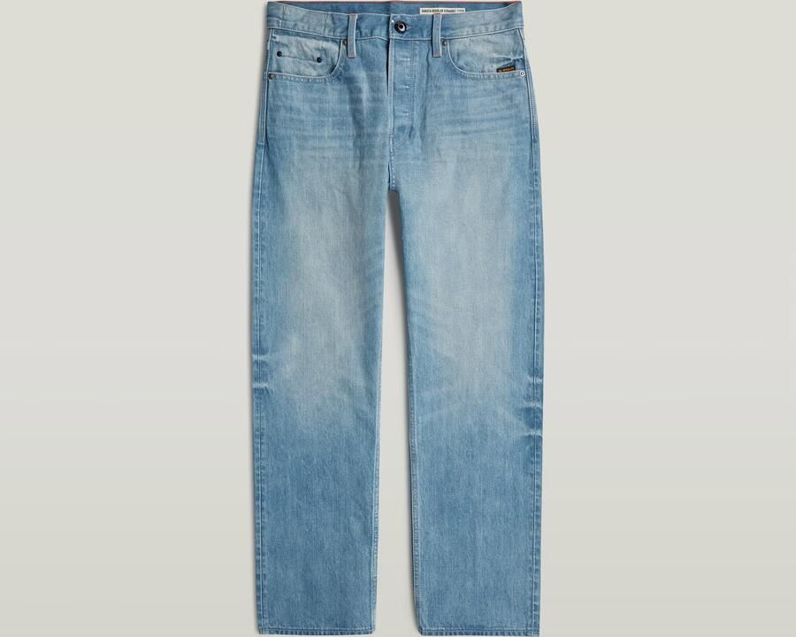 G-Star RAW Dakota Regular Straight Jeans Midden blauw Heren - Foto 3