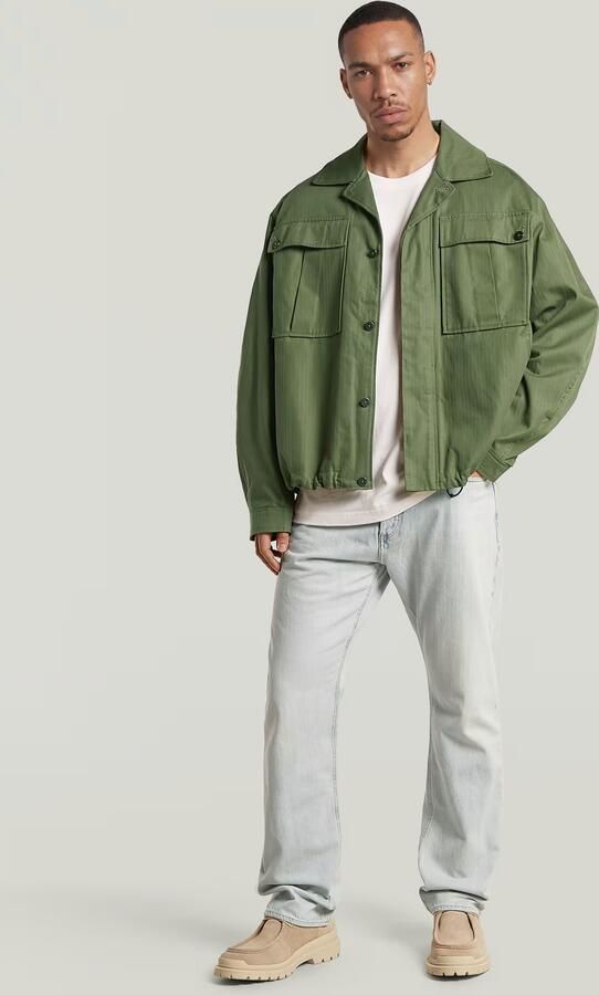 G-Star RAW Dakota Regular Straight Jeans Midden blauw Heren - Foto 5