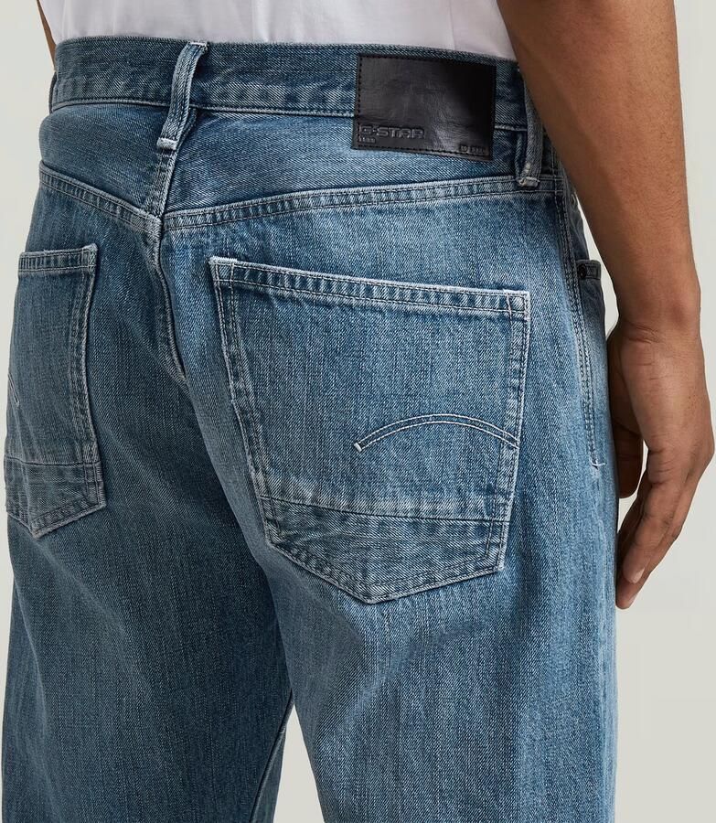 G-Star RAW Dakota Regular Straight Jeans Midden blauw Heren - Foto 3