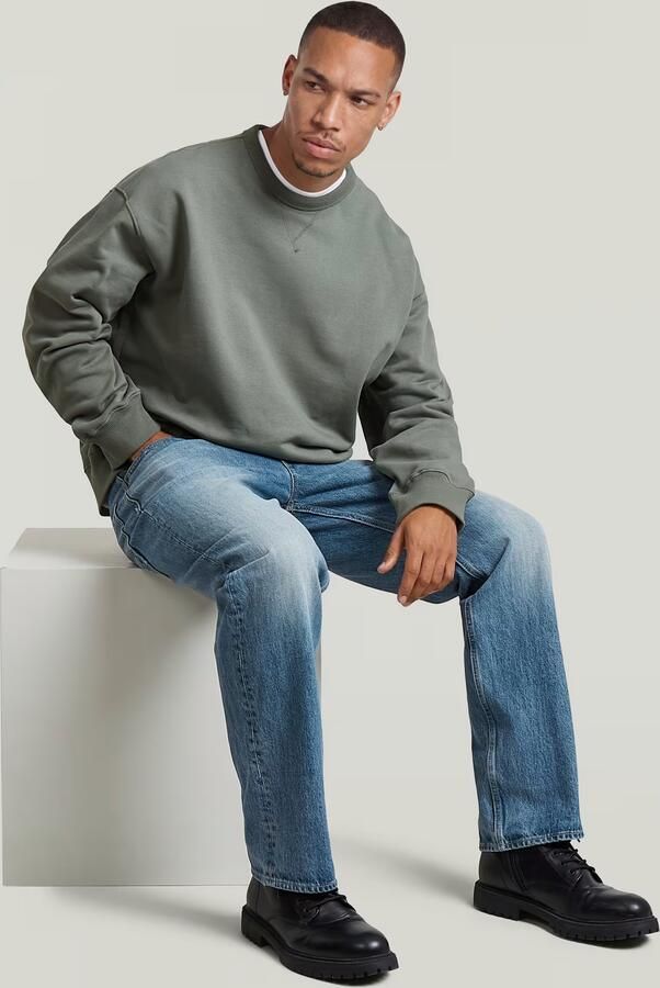 G-Star RAW Dakota Regular Straight Jeans Midden blauw Heren - Foto 6
