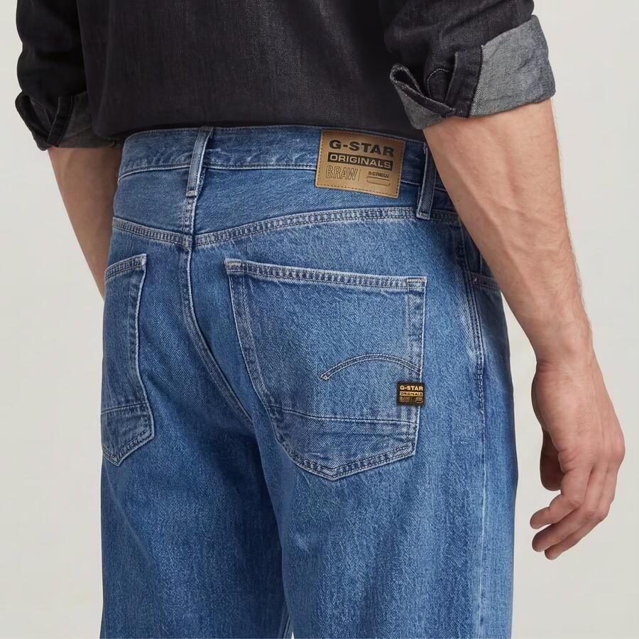 G-Star RAW Dakota Regular Straight Jeans Midden blauw Heren - Foto 5