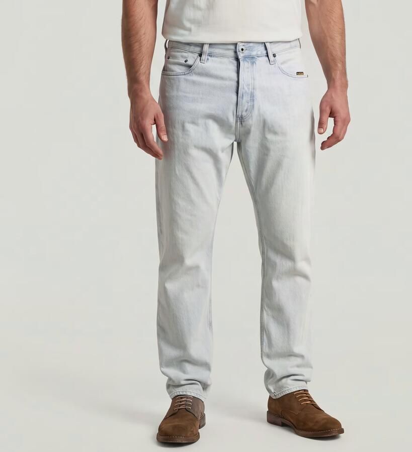 G-Star RAW Dakota Regular Straight Jeans Midden blauw Heren - Foto 4