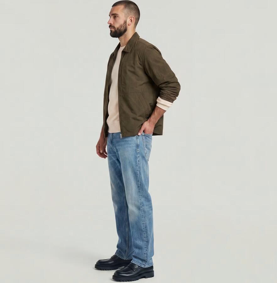G-Star RAW Dakota Regular Straight Jeans Midden blauw Heren - Foto 3