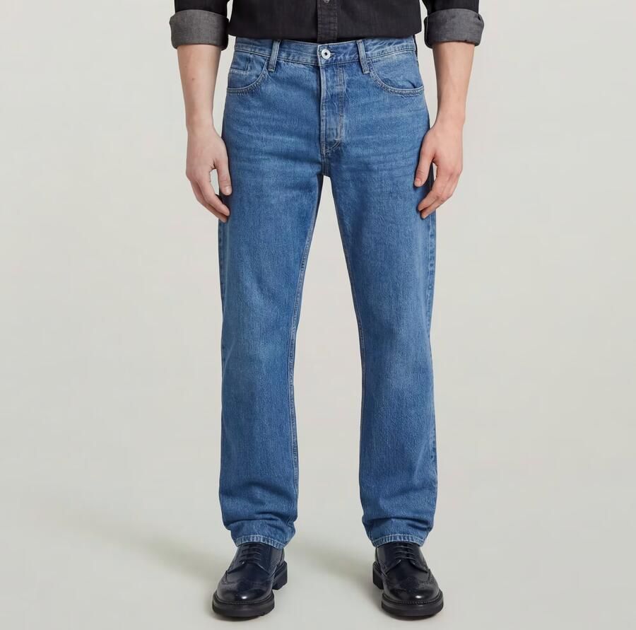 G-Star Raw Jeans D23691-D436 DAKOTA REGULAR STRAIGHT-H145 FADED WATERCOURSE - Foto 4